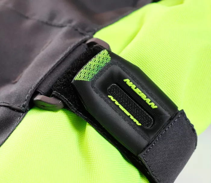 Dámská bunda na moto Nazran Cavell Tech-Air black/grey/fluo