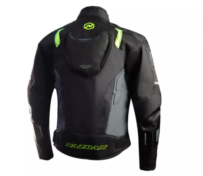 Bunda na motocykl Nazran Thron Tech-Air black/grey/fluo
