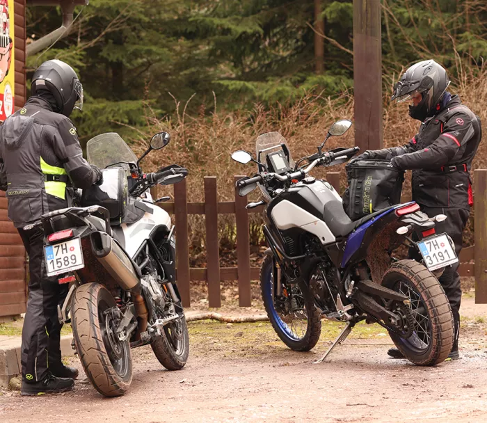 Bunda na motorku Nazran Cavell Tech-Air black/red