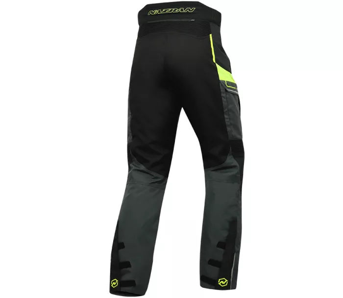 Kalhoty na moto Nazran Campus grey/black PRODLOUŽENÉ