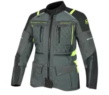 Dámská bunda na moto Nazran Cavell Tech-Air black/grey/fluo