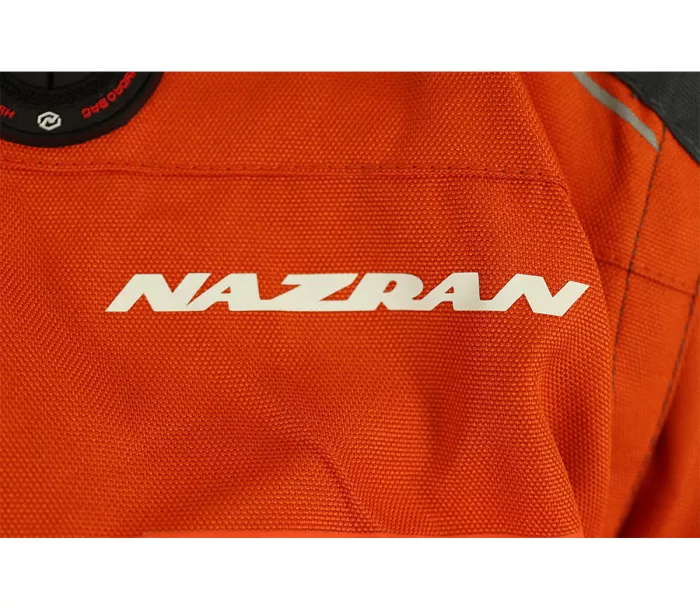 Bunda na moto Nazran Cavell Dakar orange/grey Tech-Air® compatible
