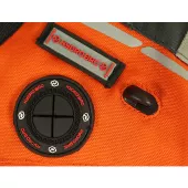 Bunda na moto Nazran Cavell Dakar orange/grey Tech-Air® compatible