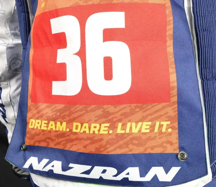 Pánská bunda Nazran Cavell 2026 Dakar Replika blue/white/green Tech-air compatible