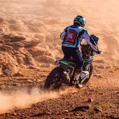 Pánská bunda Nazran Cavell 2026 Dakar Replika blue/white/green Tech-air compatible