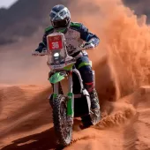 Pánská bunda Nazran Cavell 2026 Dakar Replika blue/white/green Tech-air compatible