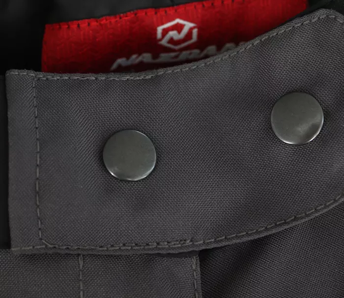 Kalhoty na moto Nazran Campus grey/black PRODLOUŽENÉ