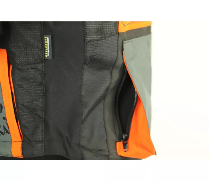 Bunda na moto Nazran Cavell Dakar orange/grey Tech-Air® compatible