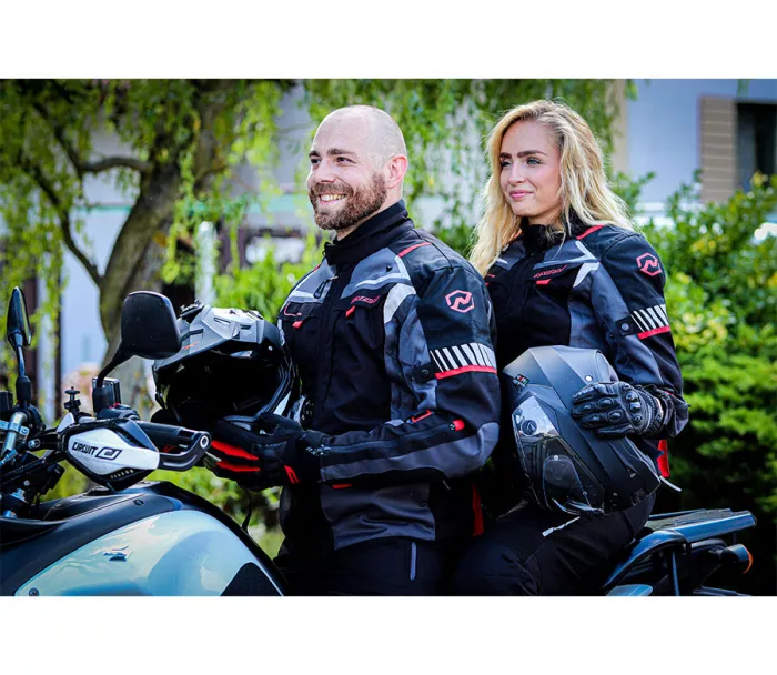 Bunda na moto Nazran Moritz 2.0 black/grey