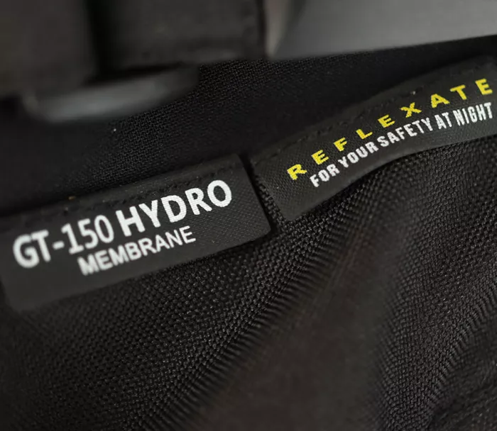 Kalhoty na moto Naz Tyno 2.0 black PRODLOUŽENÉ