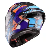 Helma Caberg Drift Evo II Nobo matt black/red fluo/blue/purple