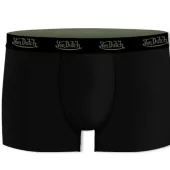 Boxerky Von Dutch Basic noir/khaki (2ks v balení)