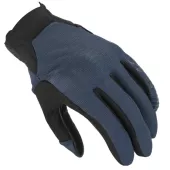 Rukavice na moto Macna Obtain leather blue/black