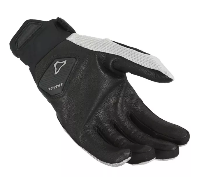 Pánské rukavice Macna Obtain leather grey/black