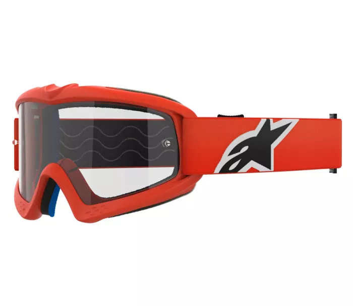 Motokrosové brýle 2025 Alpinestars Vision Youth Corp orange/clear