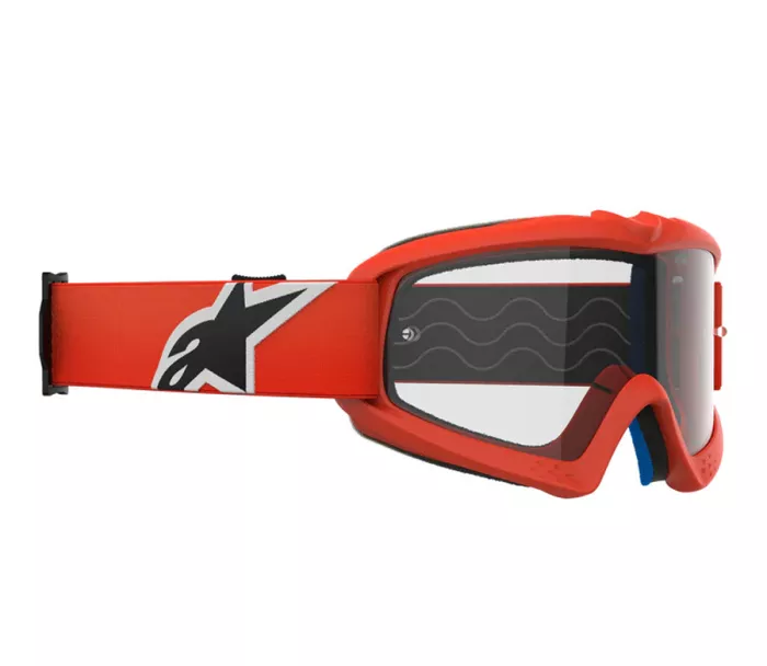 Motokrosové brýle 2025 Alpinestars Vision Youth Corp orange/clear