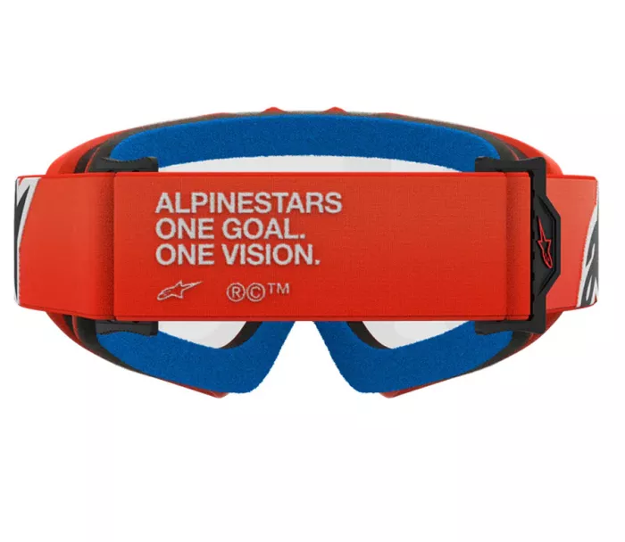 Motokrosové brýle 2025 Alpinestars Vision Youth Corp orange/clear