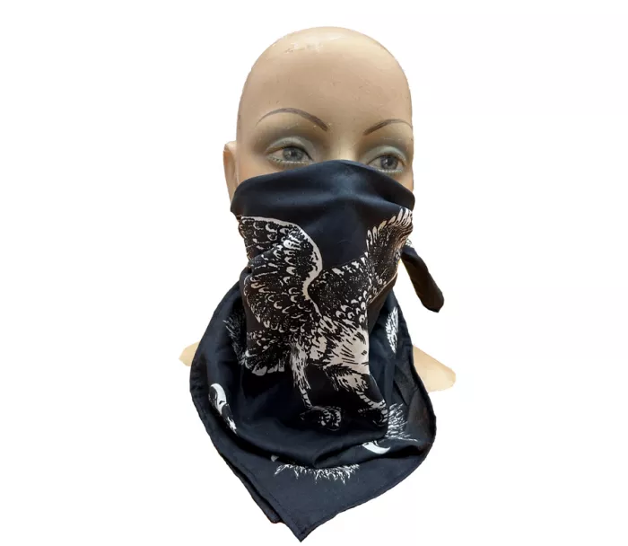 Šátek Bikers mode A18914 bavlna orel