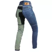 Dámské moto džíny Trilobite Parado monolayer AAA slim fit blue (Prodloužené)