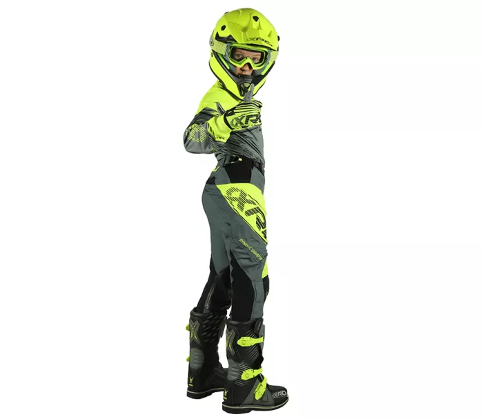 Dětský MX dres XRC MX Pablo Youth jersey fluo/grey