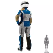 Dámské kalhoty SCOTT Dualraid Dryo blue/titanium grey