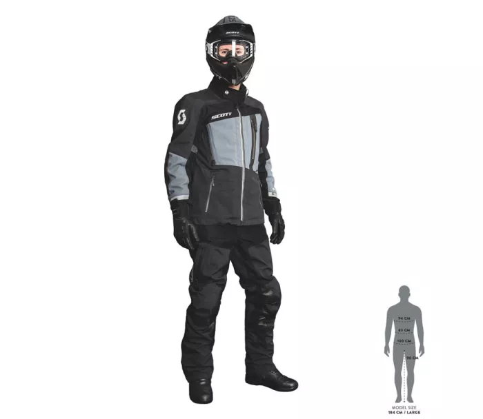 Pánské kalhoty na moto SCOTT Priority GTX black