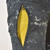 Kevlarové kalhoty na moto Trilobite 661 Parado blue digi camo (prodloužené)
