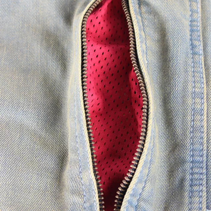 Kevlarové džíny na motorku Trilobite 661 Parado dirty blue Slim fit