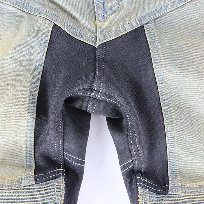 Kevlarové džíny na motorku Trilobite 661 Parado dirty blue Slim fit