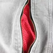 Kevlarové džíny na motorku Trilobite 661 Parado light grey SLIM