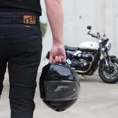 Pánské džíny Trilobite Parado doublelayer AAAA slim fit black level 2