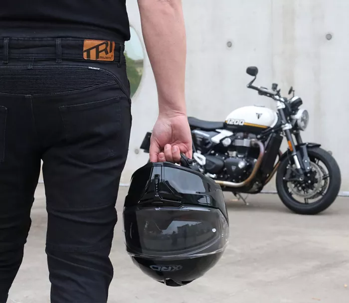 Pánské džíny Trilobite Parado doublelayer AAAA slim fit black level 2