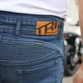 Kalhoty na moto Trilobite Parado doublelayer AAAA slim fit men blue level 2