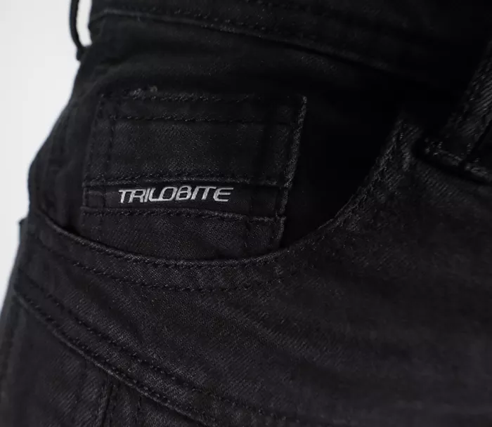 Pánské džíny na moto Trilobite Parado doublelayer AAA regular fit black level 2