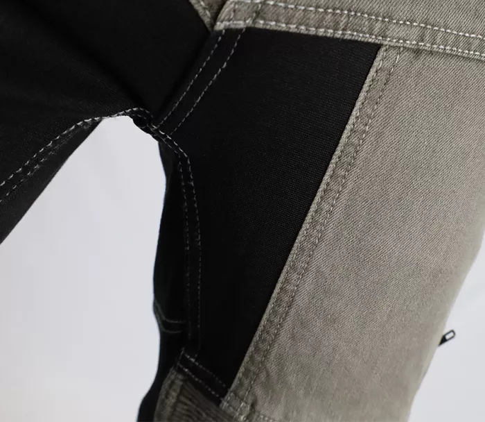 Pánské kalhoty Trilobite Parado doublelayer AAA slim fit light grey level 2 (Prodloužené)