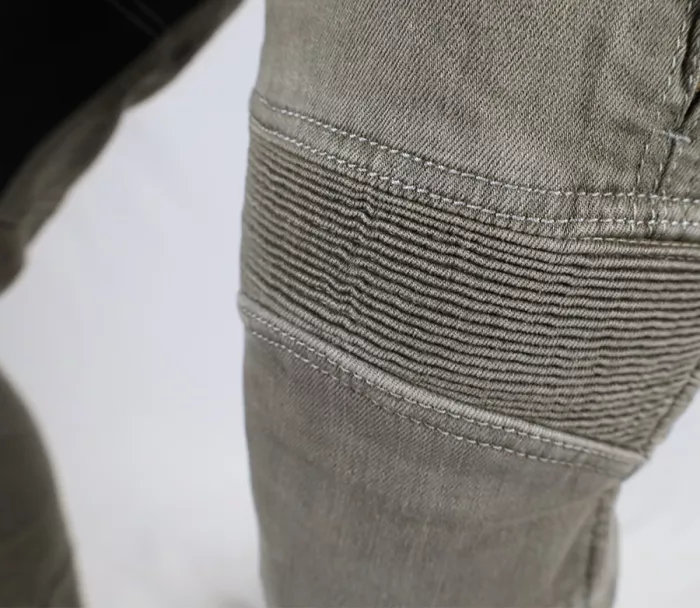 Pánské kalhoty Trilobite Parado doublelayer AAA slim fit light grey level 2 (Prodloužené)