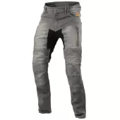 Kevlarové džíny na motorku Trilobite 661 Parado light grey SLIM