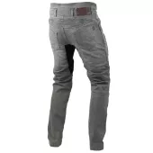 Kevlarové džíny na motorku Trilobite 661 Parado light grey SLIM
