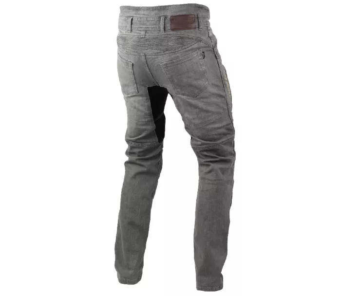 Kevlarové džíny na motorku Trilobite 661 Parado light grey SLIM