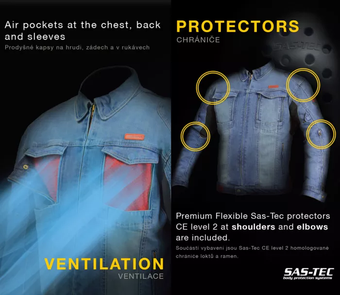 Bunda na moto Trilobite Parado Tech-Air black