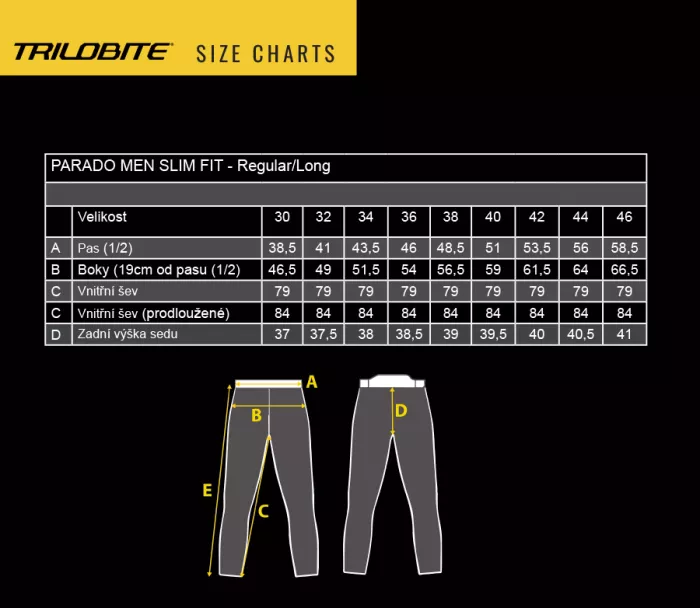 Pánské kalhoty Trilobite Parado doublelayer AAA slim fit light grey level 2 (Prodloužené)