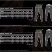 Kevlarové džíny na moto Trilobite 661 Parado black (zkrácená verze)