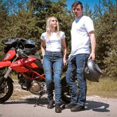 Pánské džíny Trilobite Parado monolayer AAA slim fit blue