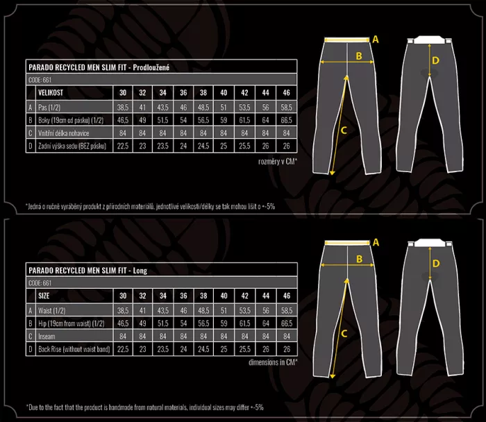 Kevlarové džíny na moto Trilobite Parado Recycled blue SLIM (prodloužené)