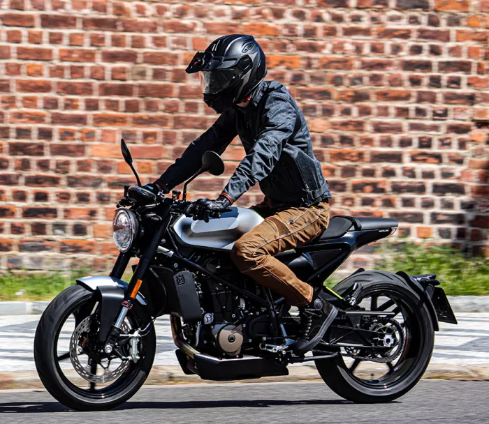 Kevlarové džíny na motorku Trilobite 661 Parado rusty brown Slim fit