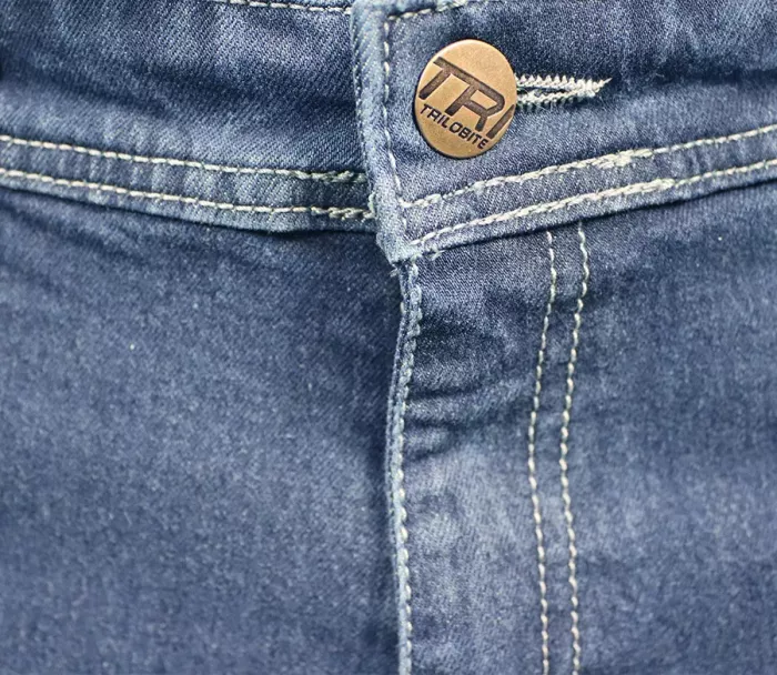 Dámské džíny na moto Trilobite 661 Parado skinny fit blue level 2