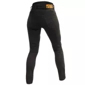 Dámské motocyklové džíny Trilobite 661 Parado skinny fit black level 2 (Prodloužené)
