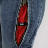 Dámské kalhoty Trilobite Parado doublelayer AAA slim fit jeans blue level 2 (Prodloužené)