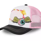 Kšiltovka Von Dutch Trucker Pat pink