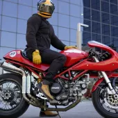 Pánské tenisky na moto Falco Patrol 2 camel brown